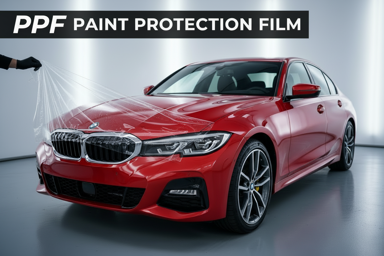 BMW 3 Series with PPF Paint Protection Film applied